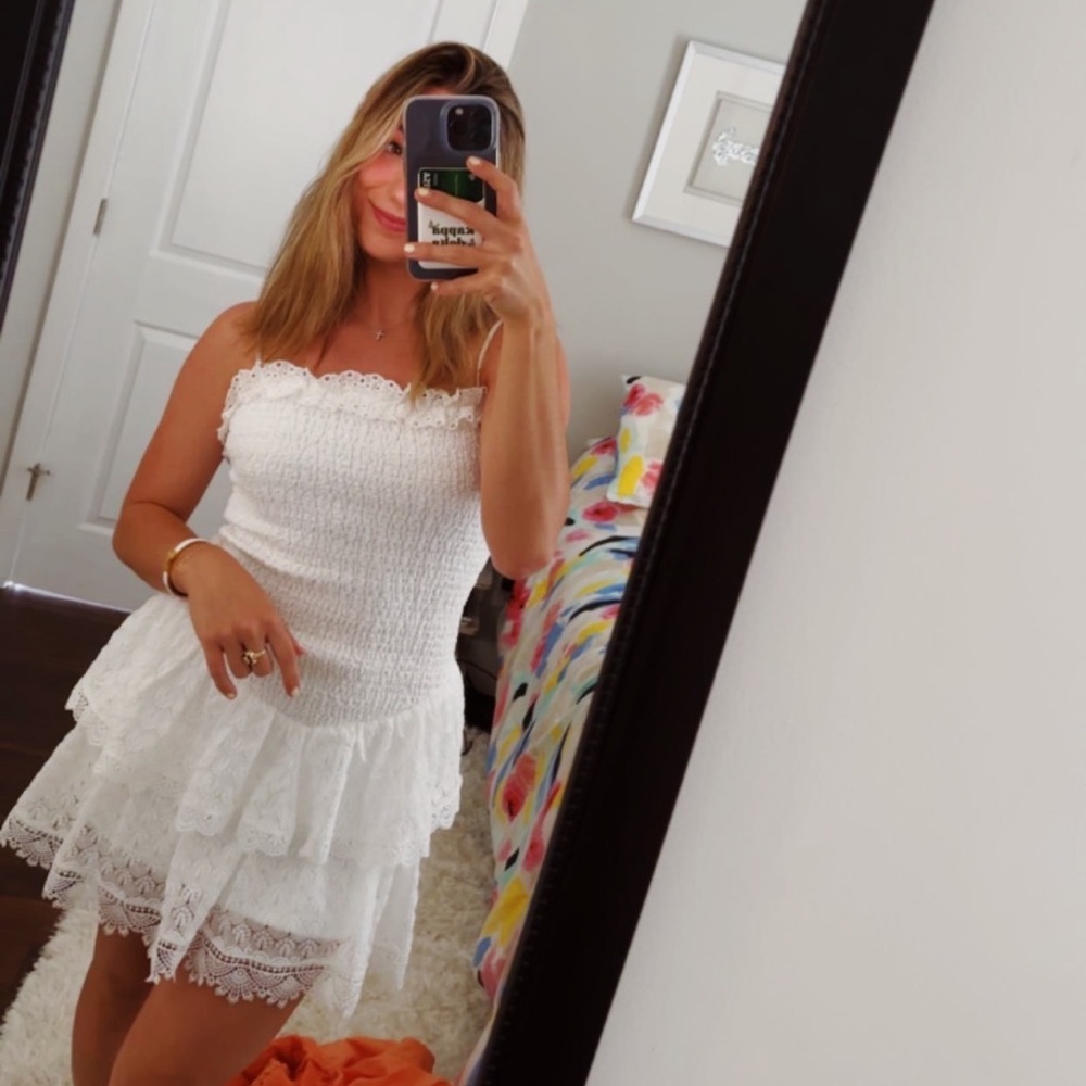 White mini Dress